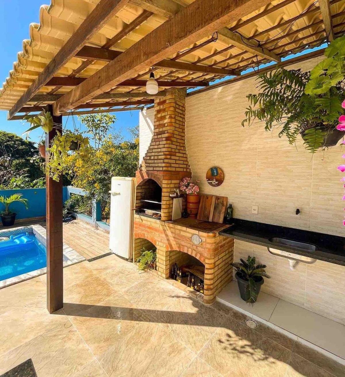CASA RECANTO ILHA DE BÚZIOS COM PISCINA e HIDRO EM BÚZIOS RJ Exterior foto